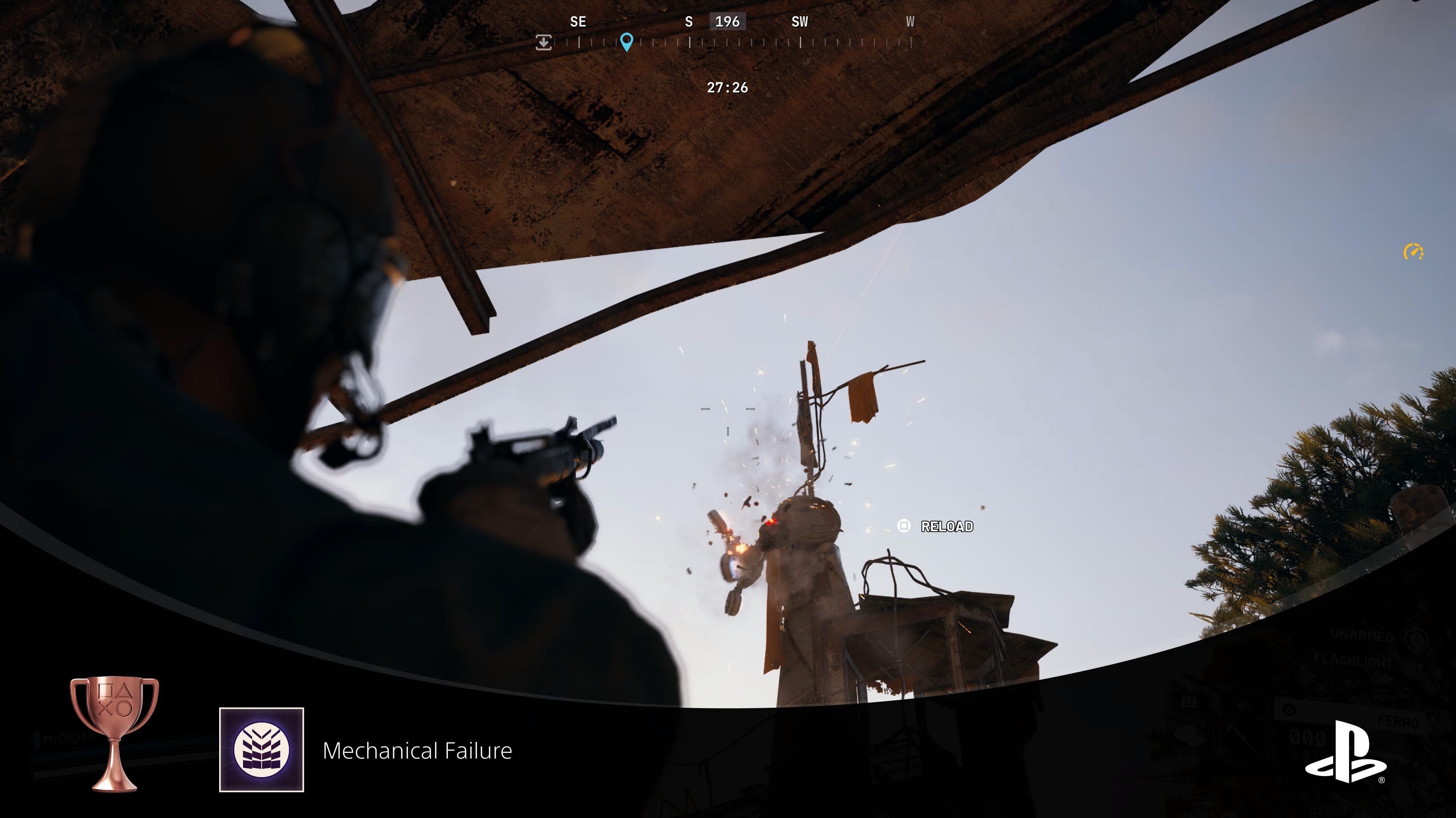 Arc Raiders drone on fire Arc Drone on Fire